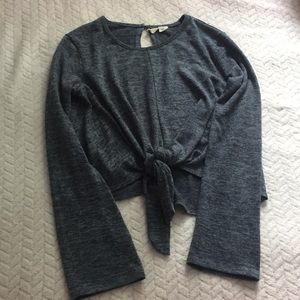 Sky and Sparrow cropped long sleeve